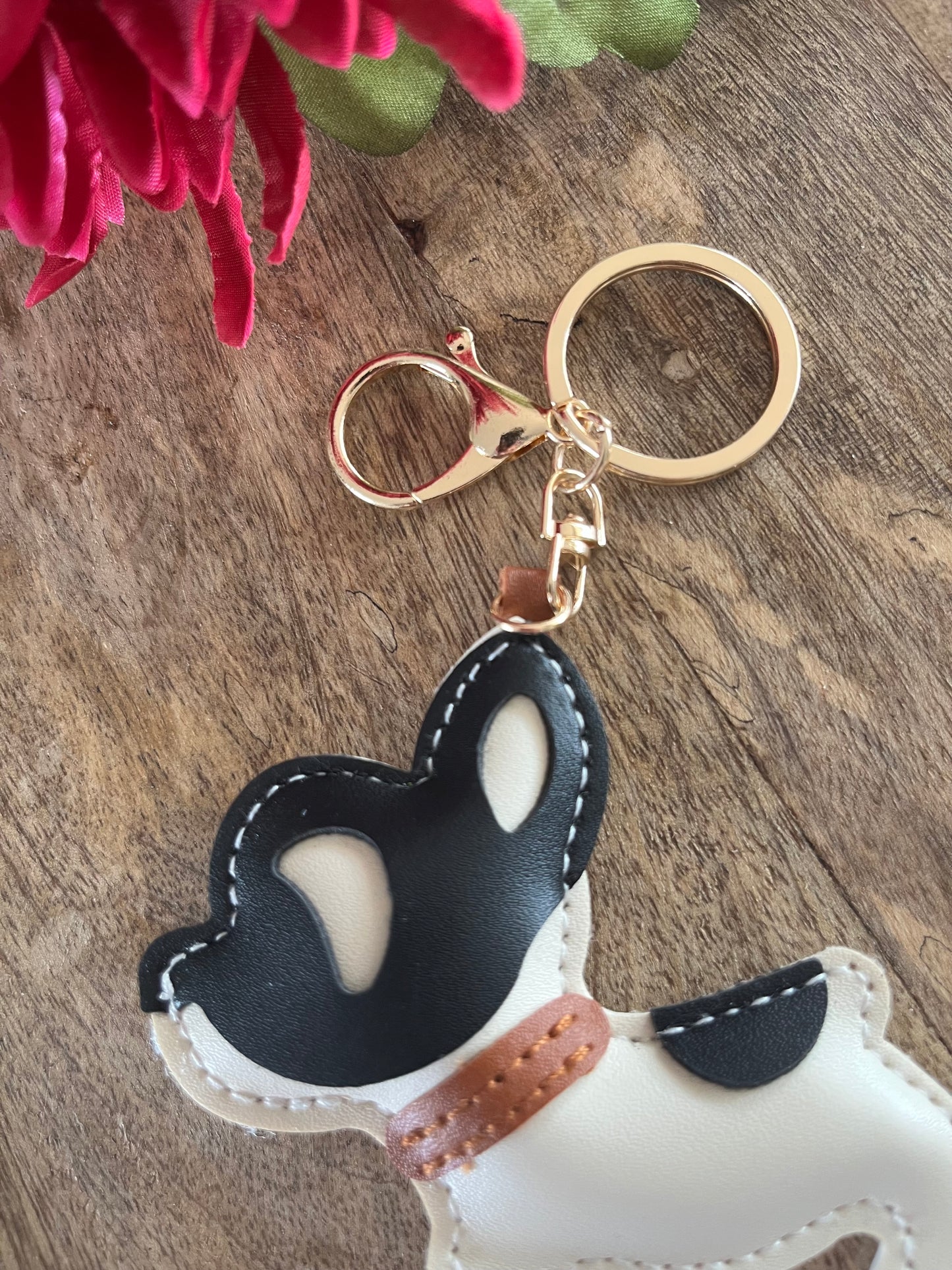 Porte clef bouledogue
