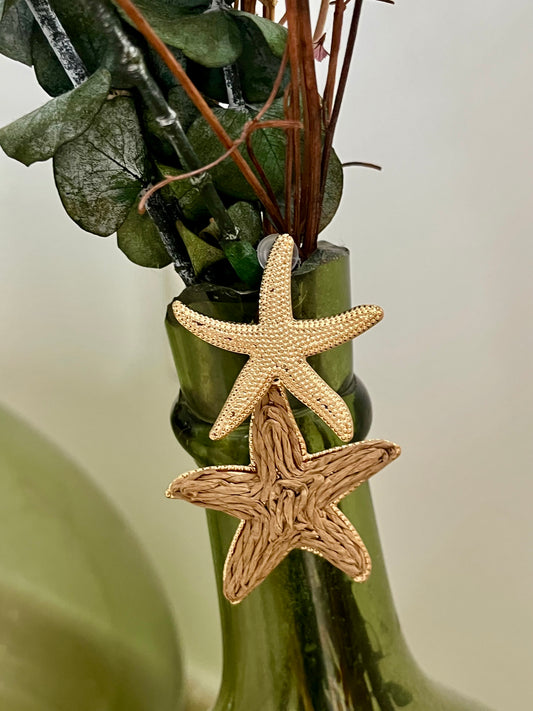 Boucles d’oreilles étoile de mer