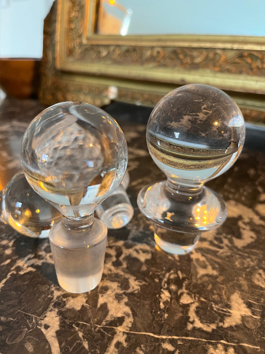 Lot de 4 bouchons pour carafe à vin