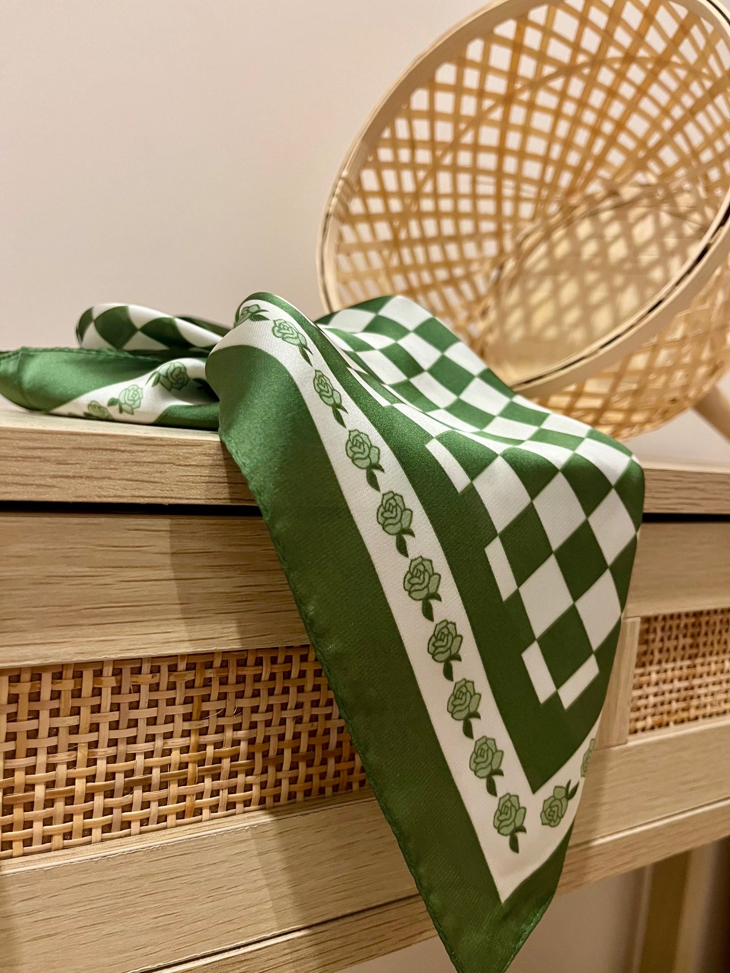 Bandana Carré olive