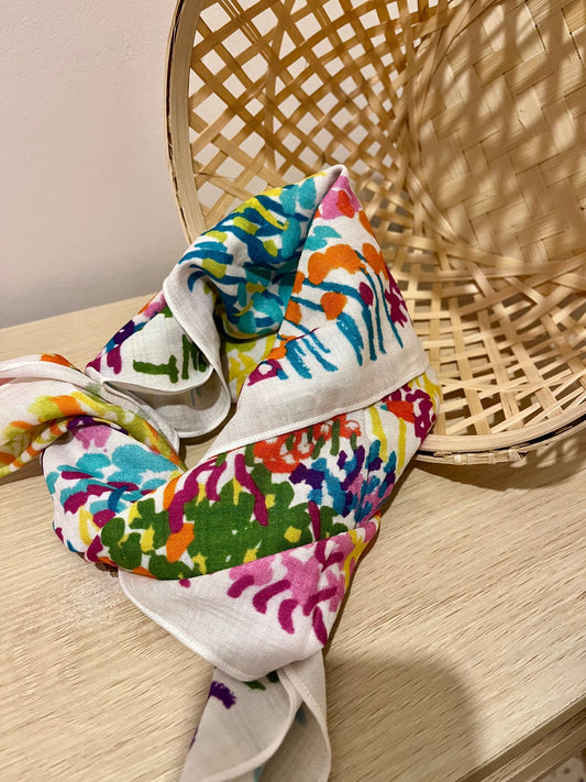 Bandana Carré flower