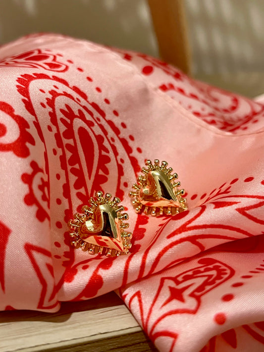 Boucles d'oreilles Joli coeur