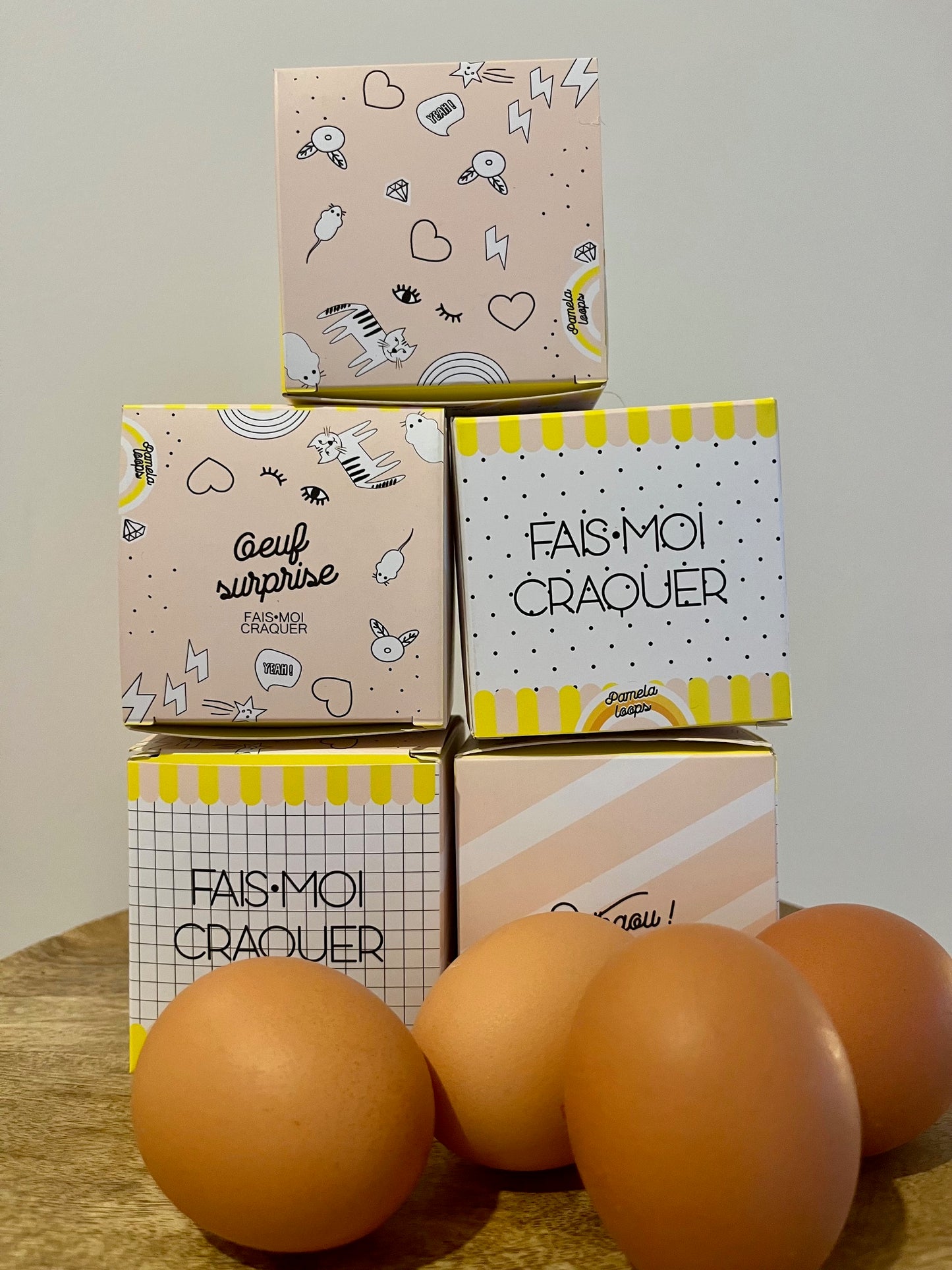 Oeuf message à craquer