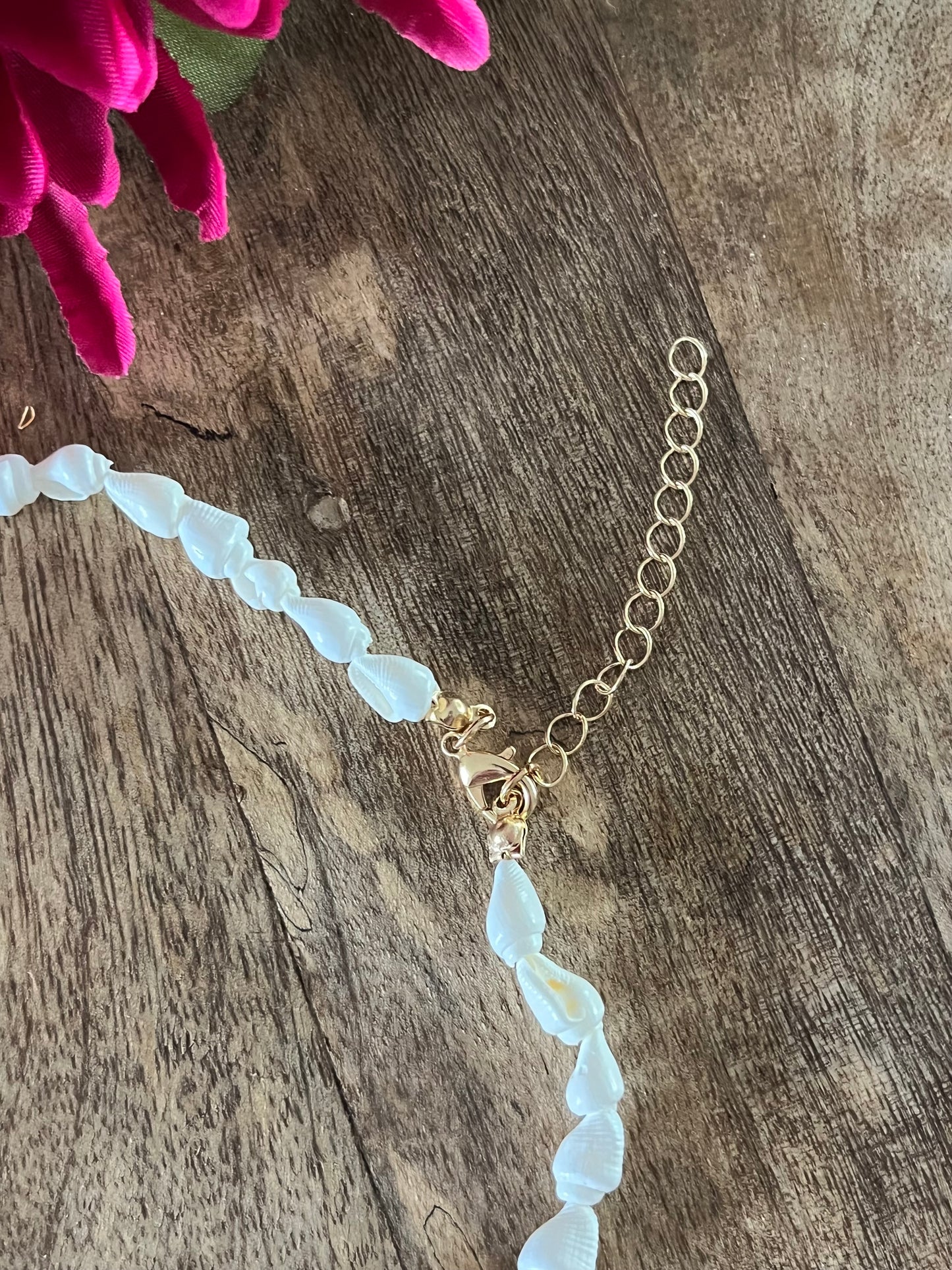 Collier coquillages étoile de mer