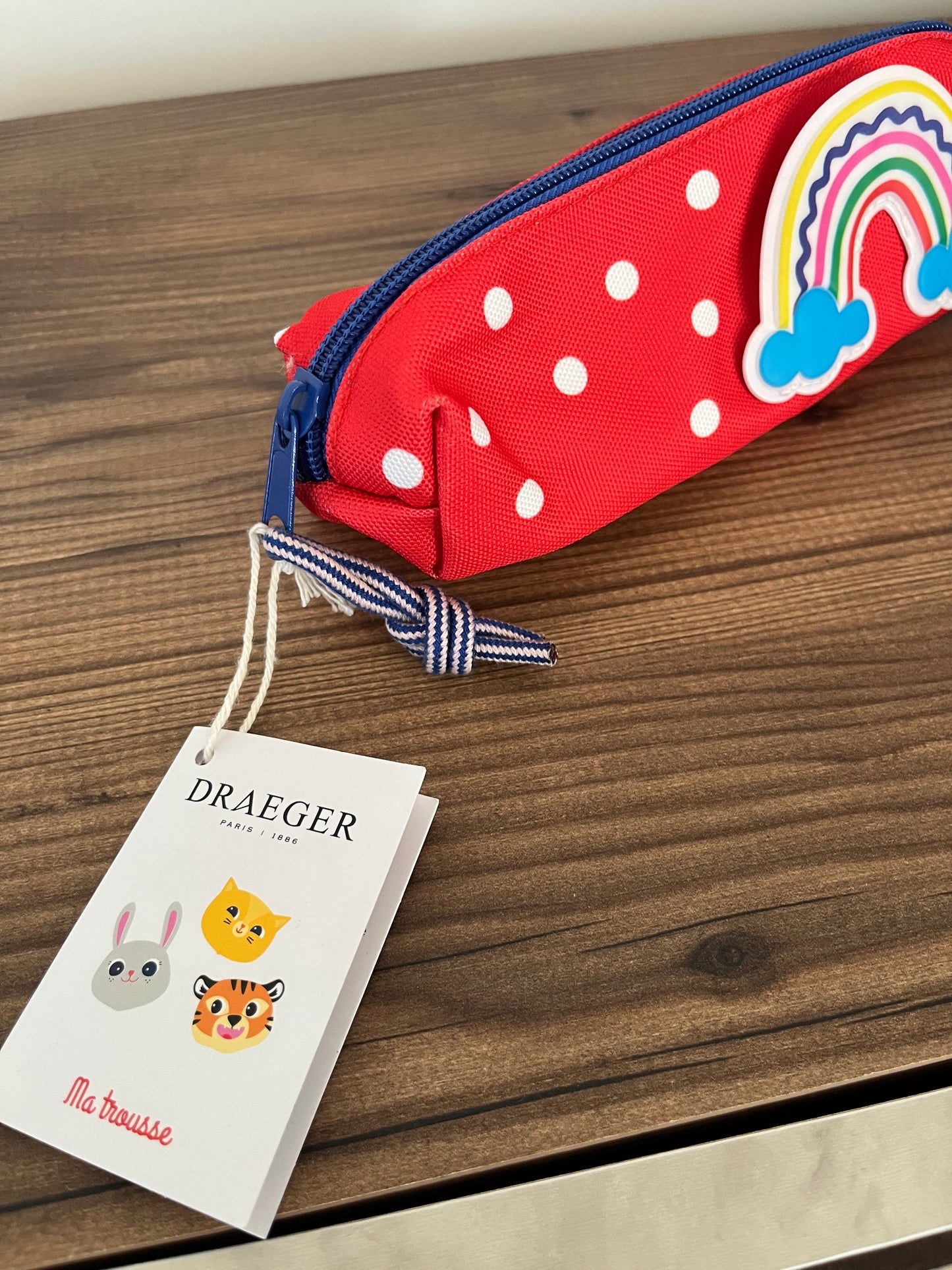 Trousse enfant Draeger Paris – Arc-en-ciel & Pois