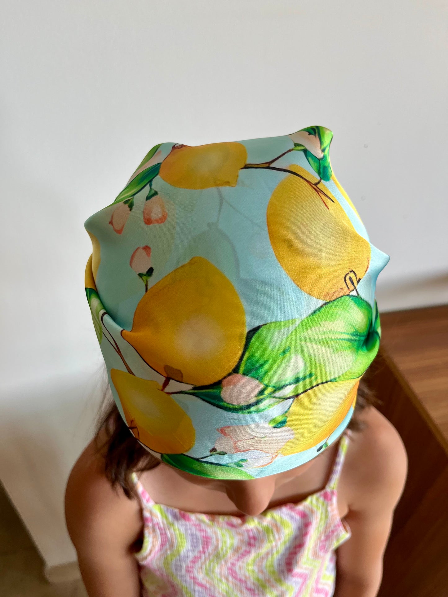 Foulard carré Citron