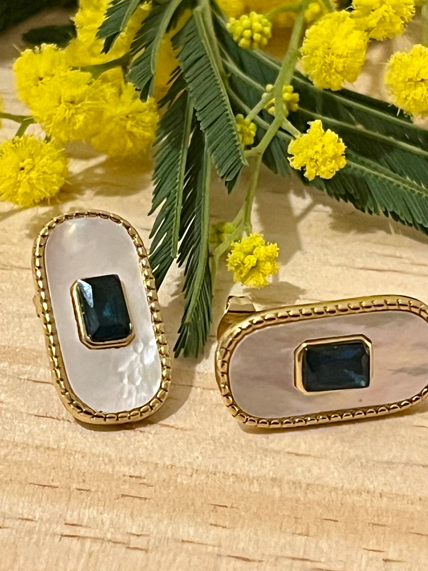 Boucles d’oreilles Pétales