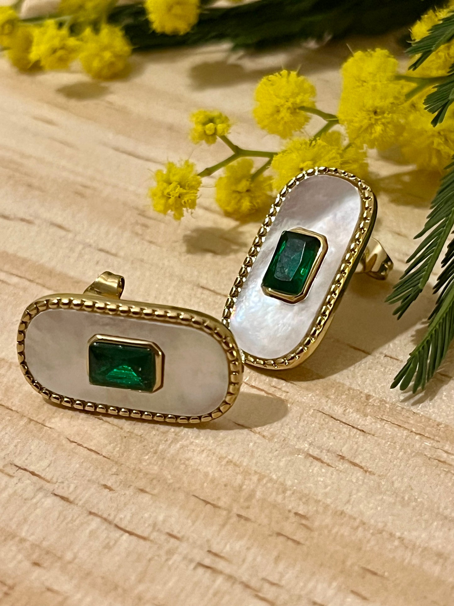 Boucles d’oreilles Pétales