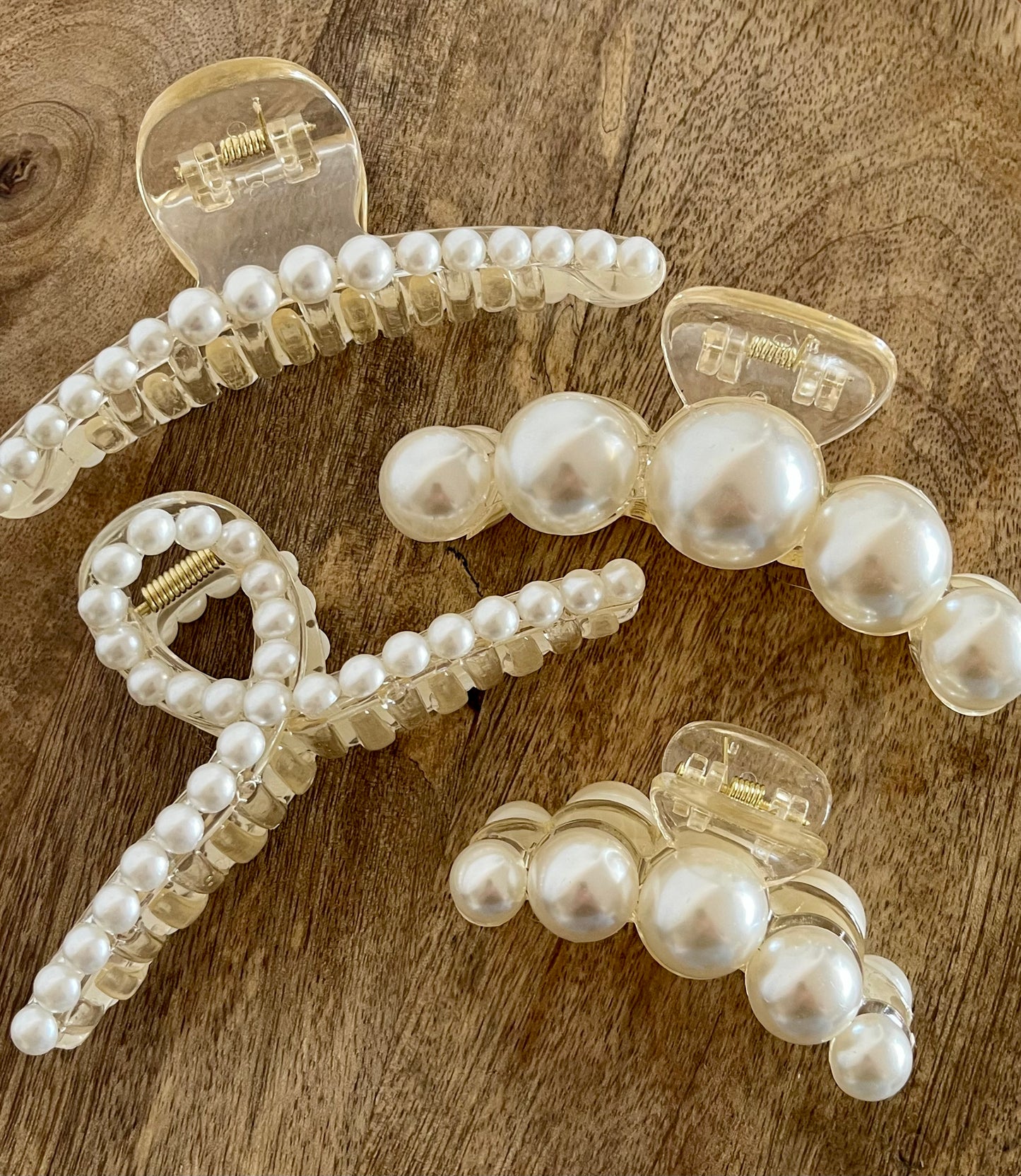 Pince à cheveux perles Judith