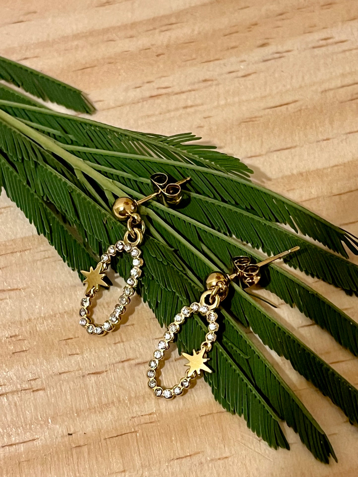 Boucles d’oreilles constellation