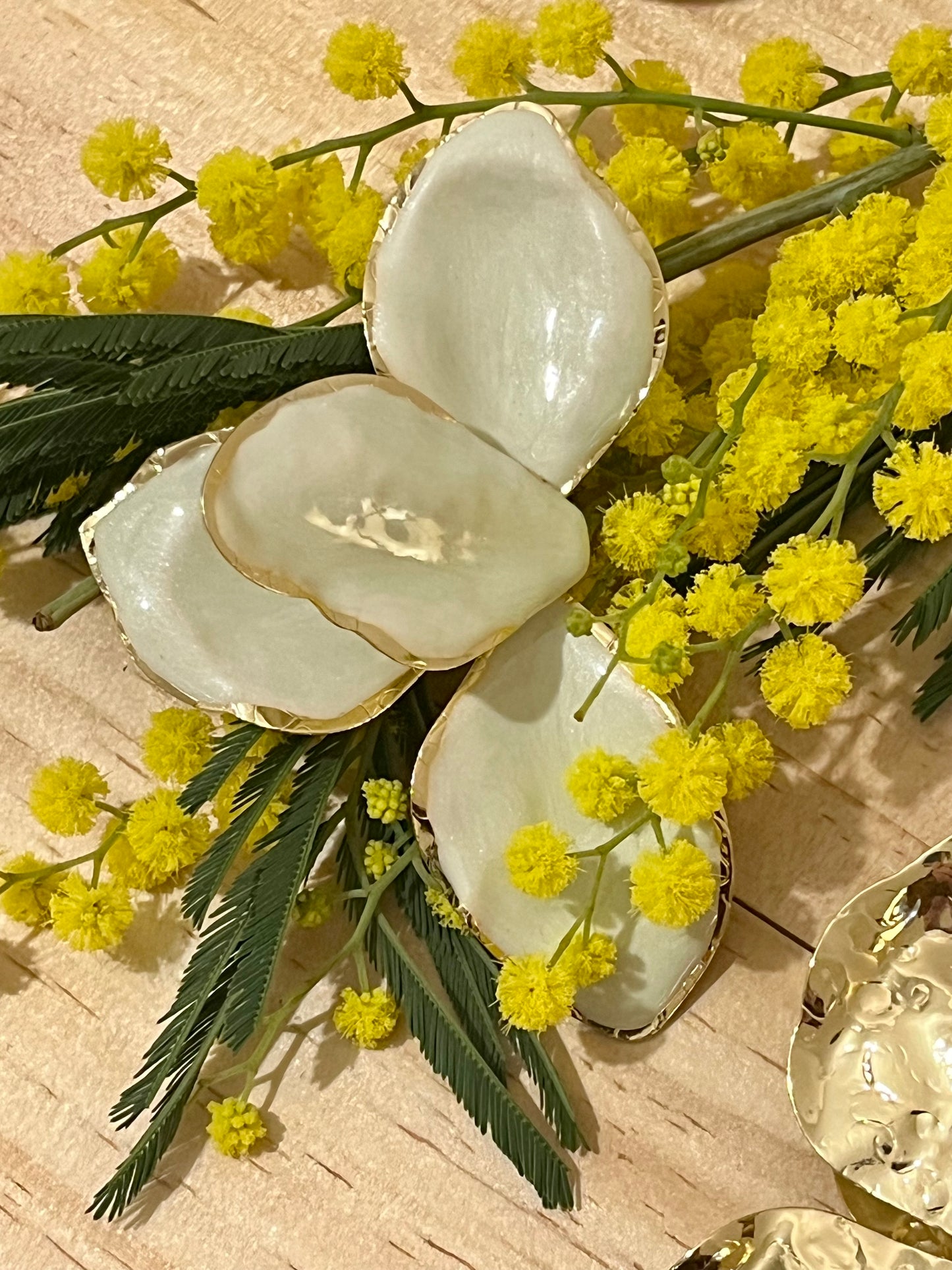 Boucles d’oreilles Pétales