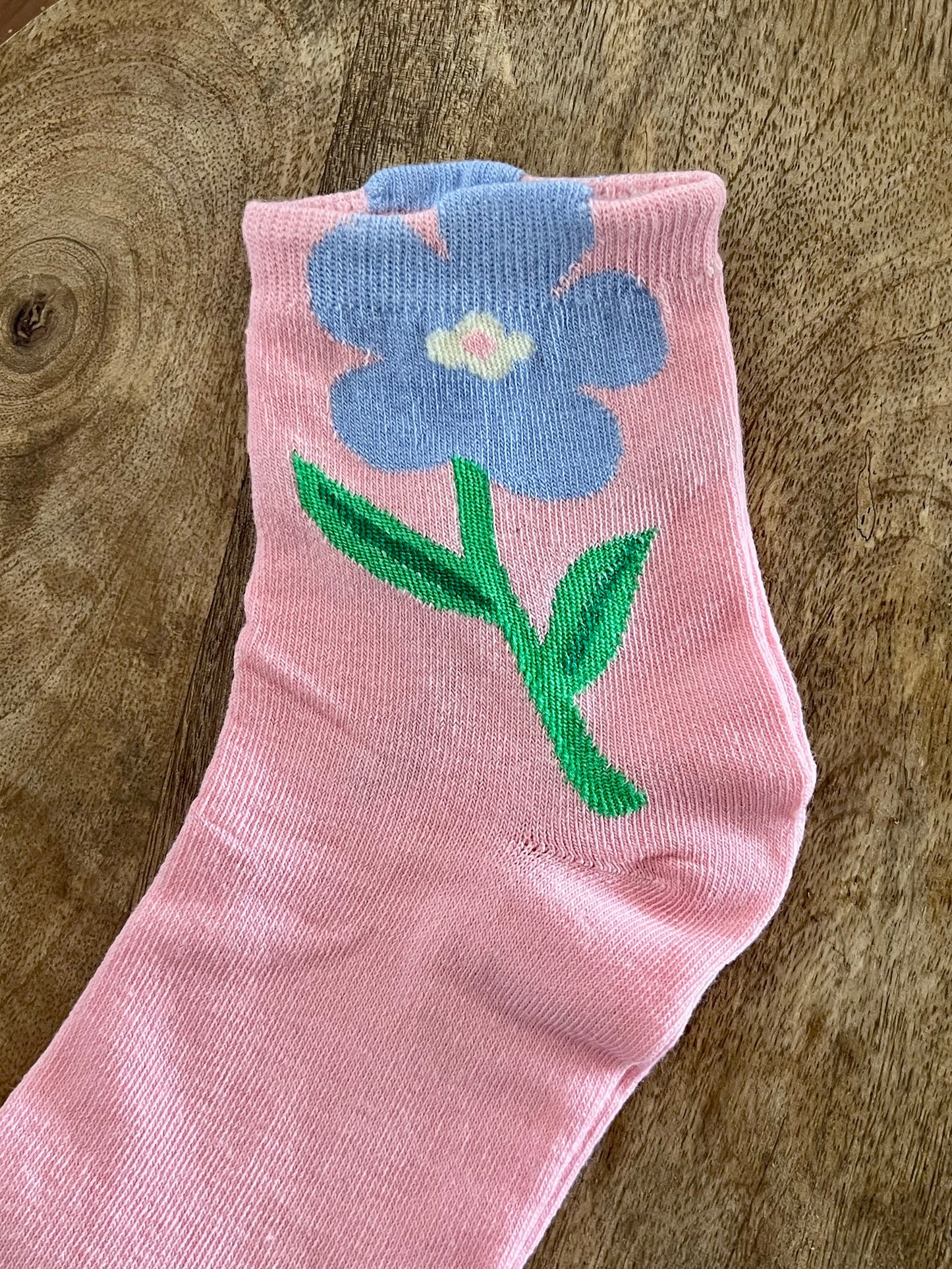 Chaussettes Fleurs