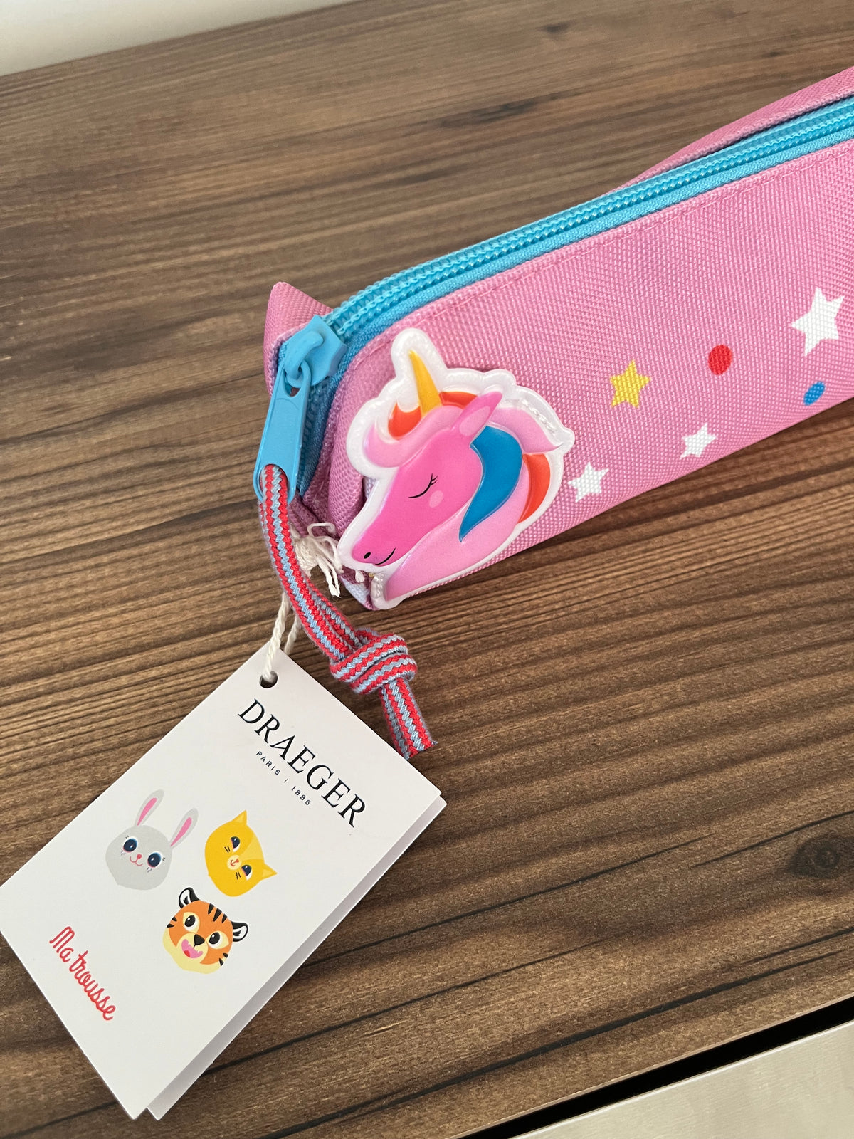 Trousse enfant Draeger Paris – Licorne et étoiles