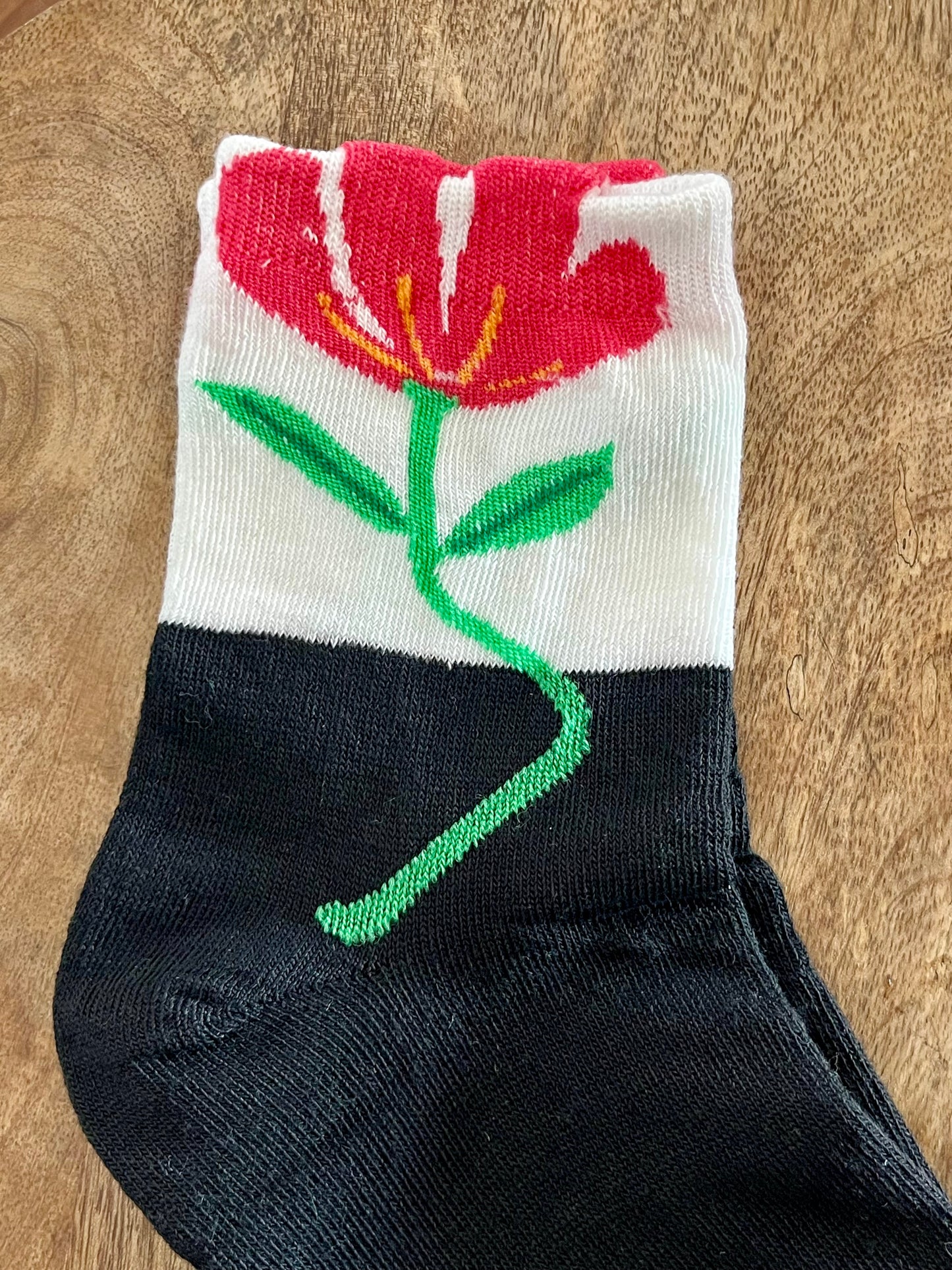 Chaussettes Fleurs