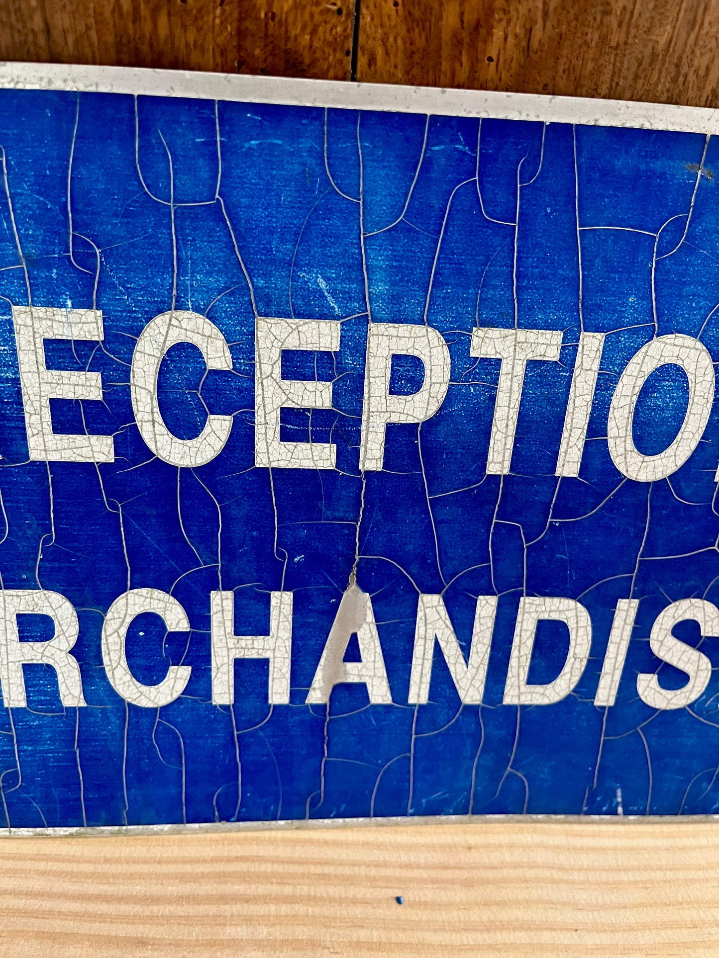 Panneau signalétique - occasion