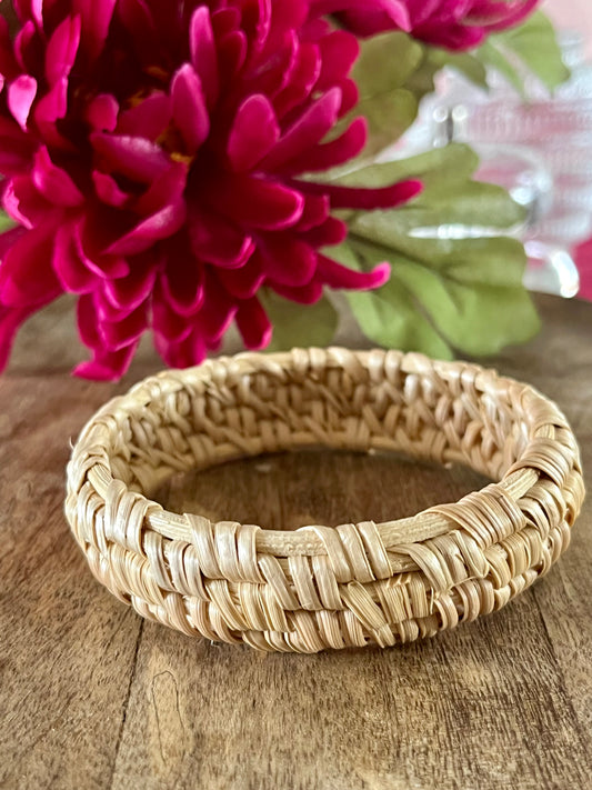 Bracelet en rotin Jeff