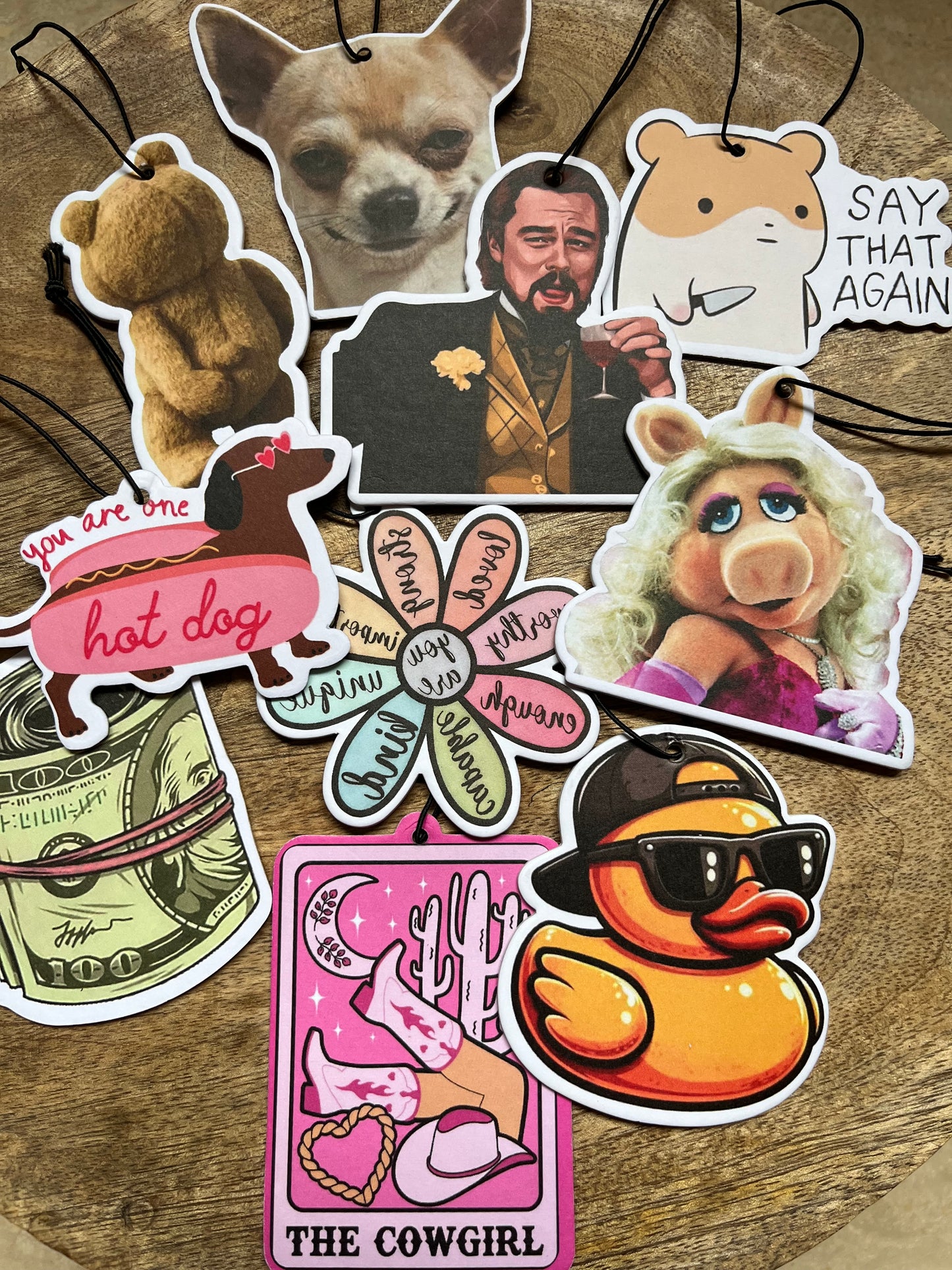 Sentorette voiture cow girl