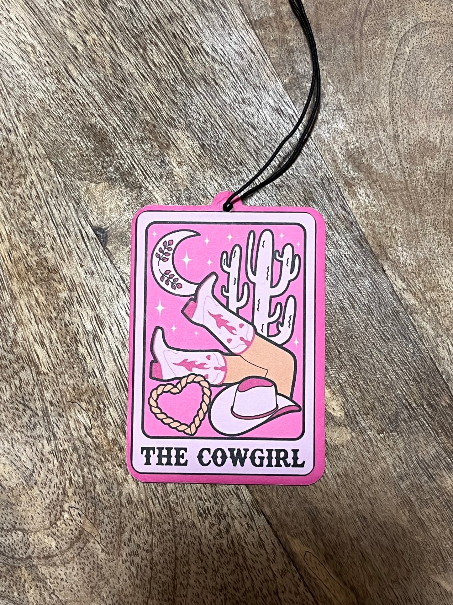 Sentorette voiture cow girl