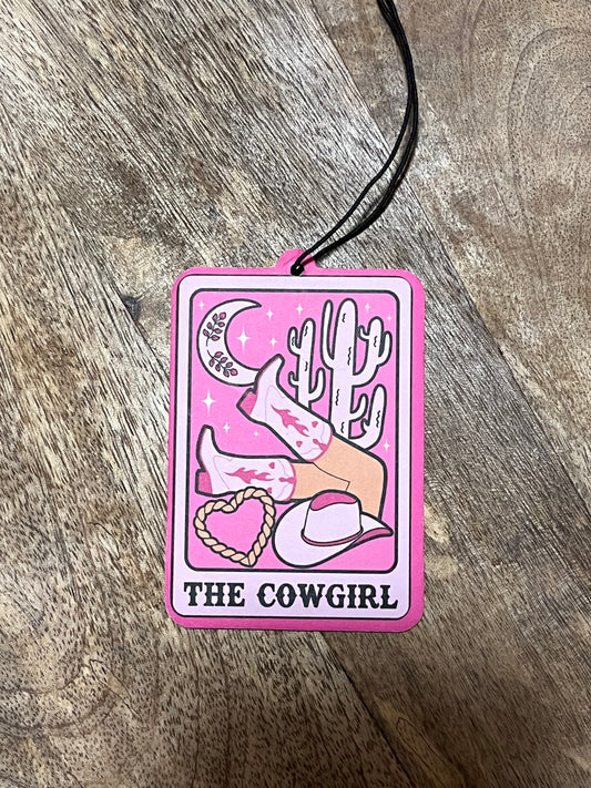 Sentorette voiture cow girl