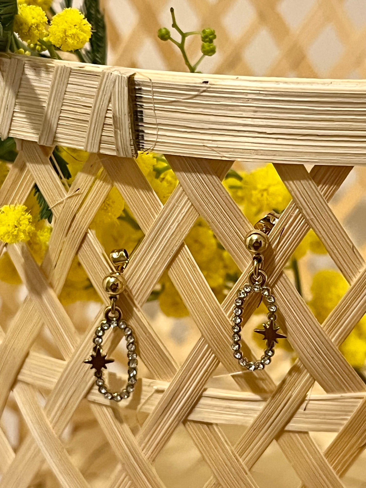 Boucles d’oreilles constellation