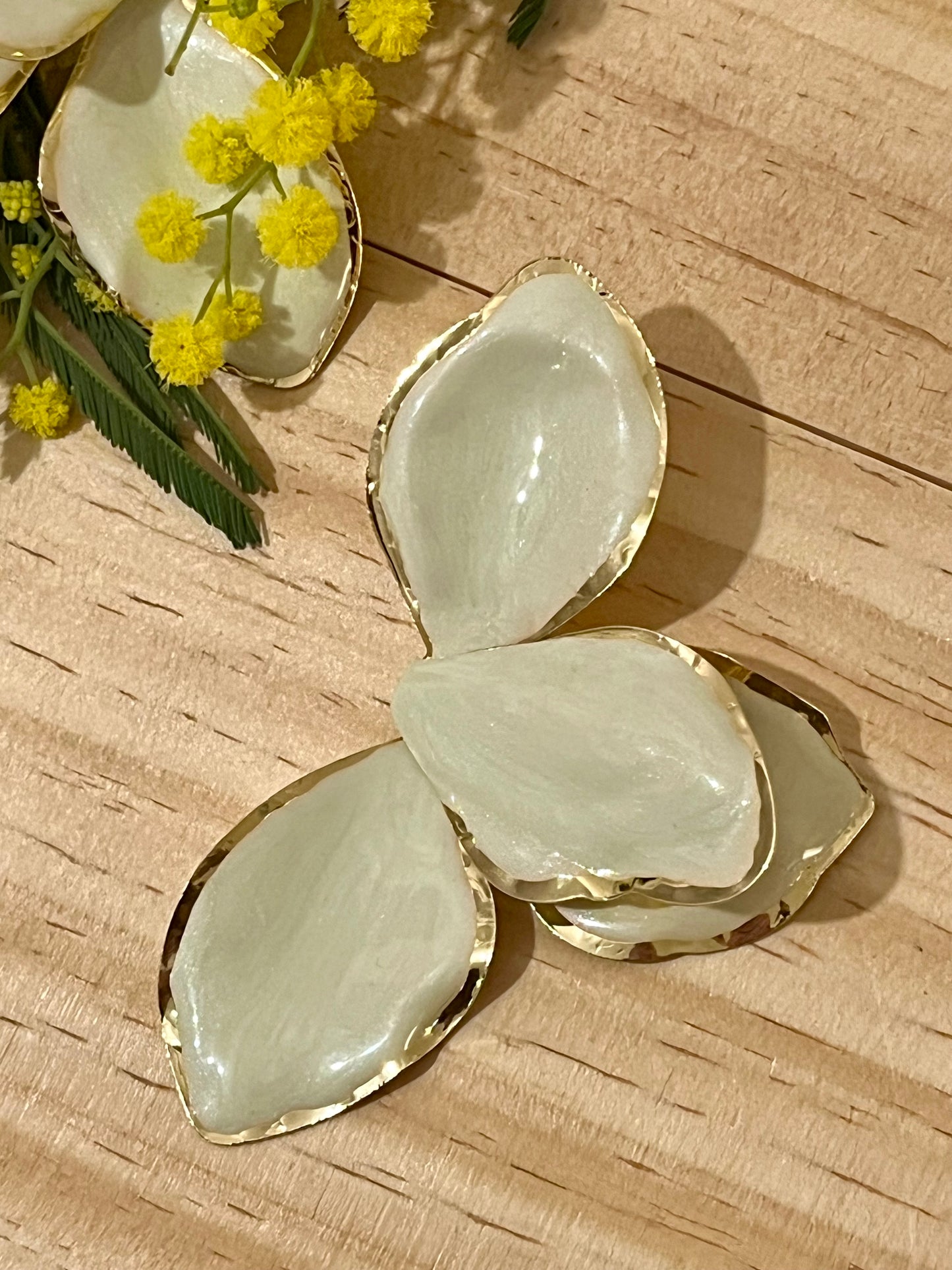 Boucles d’oreilles Pétales