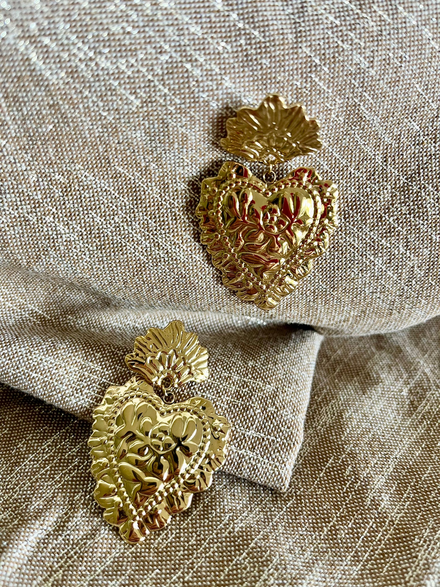 Boucles d’oreilles ex-voto