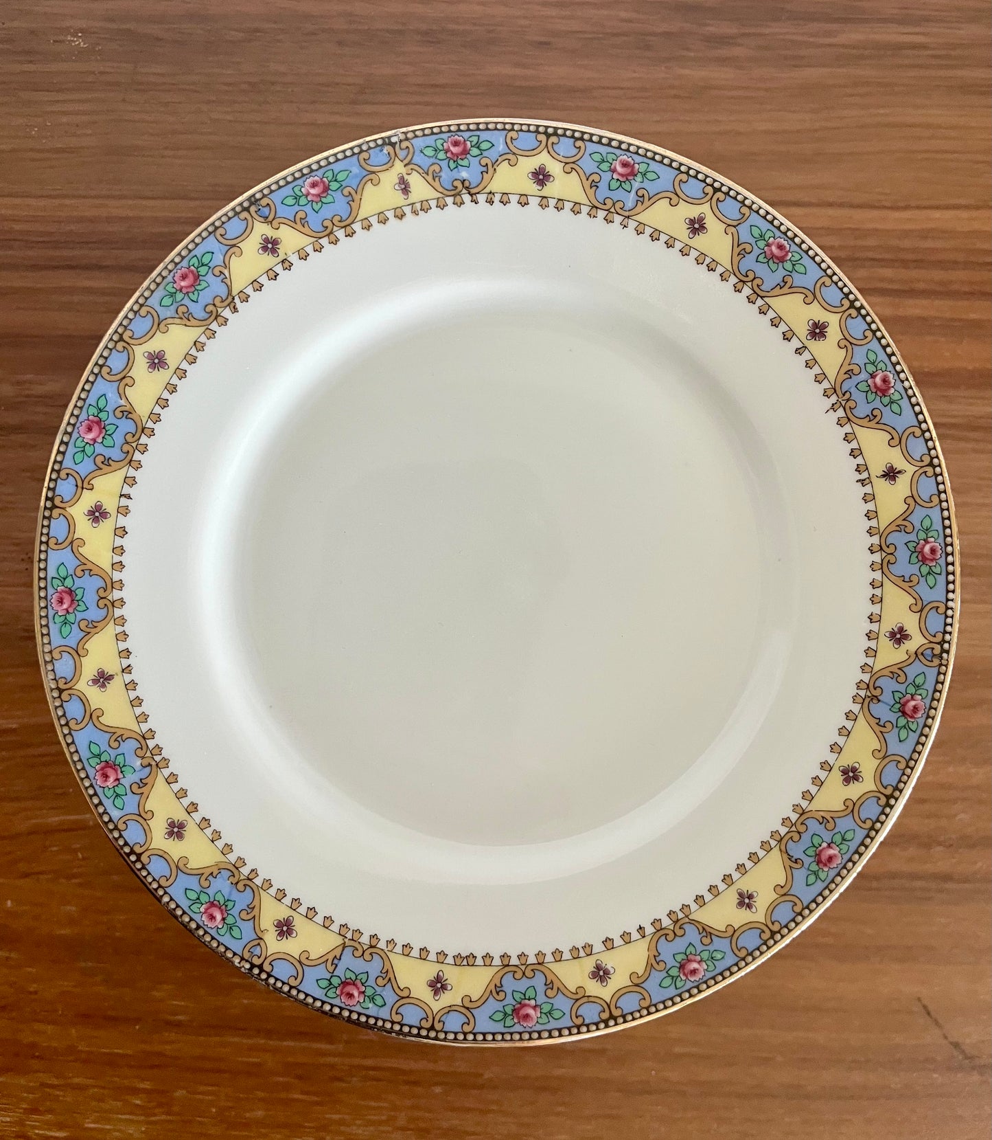 Assiettes à dessert en porcelaine de Limoges – lot de 10