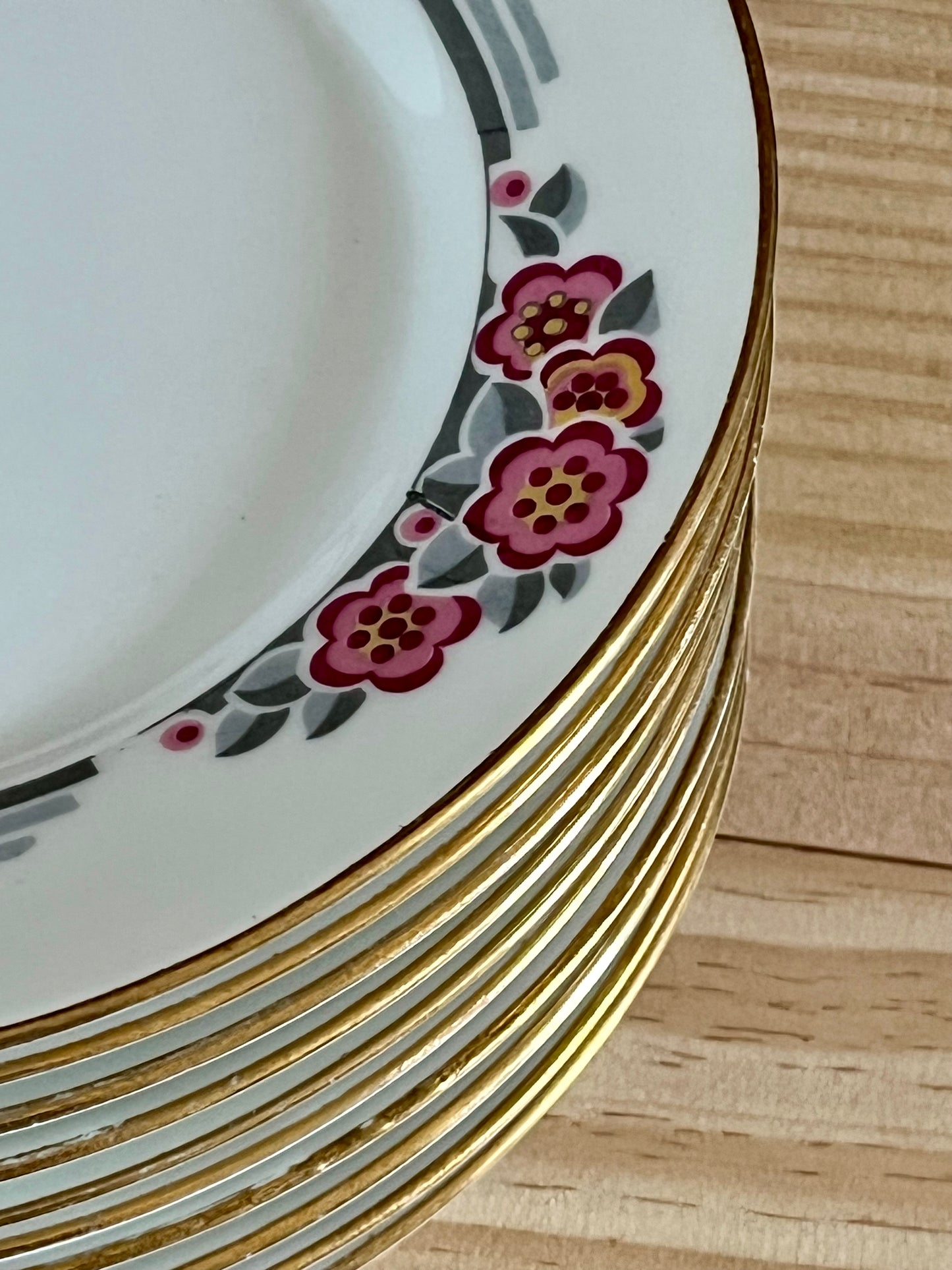 Lot d’assiettes à dessert - occasion