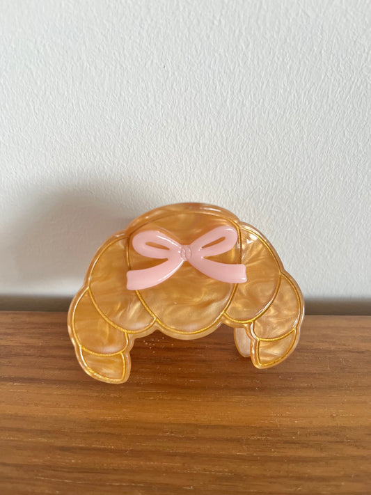 Pince à cheveux croissant