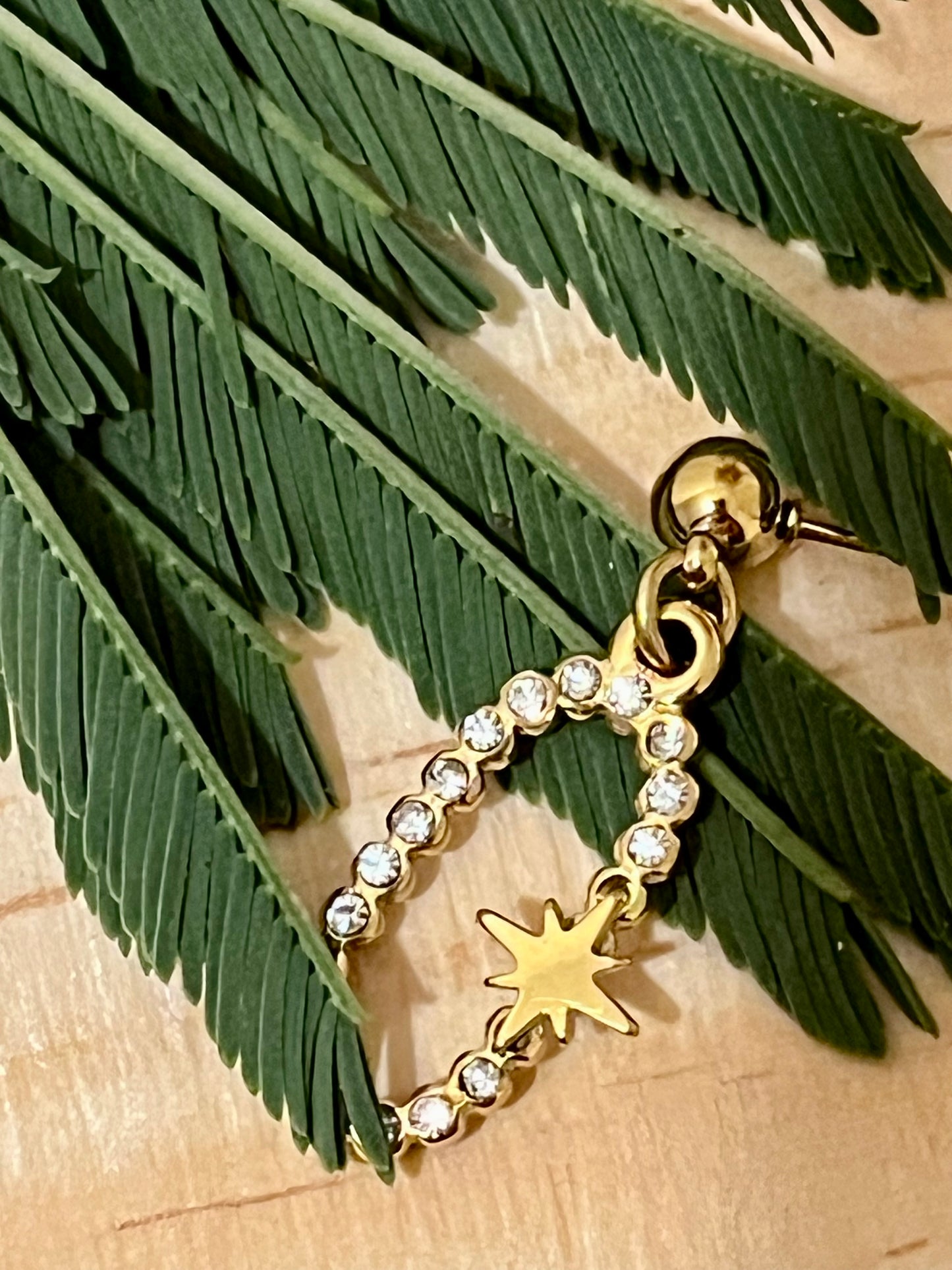 Boucles d’oreilles constellation