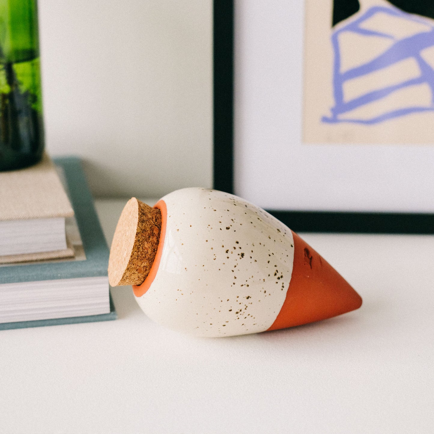 Olla - Blanc grainé