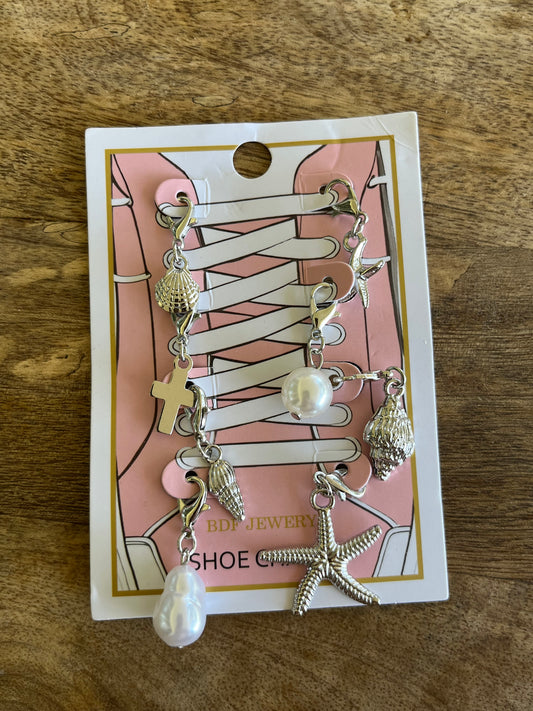 Set de charms argentés