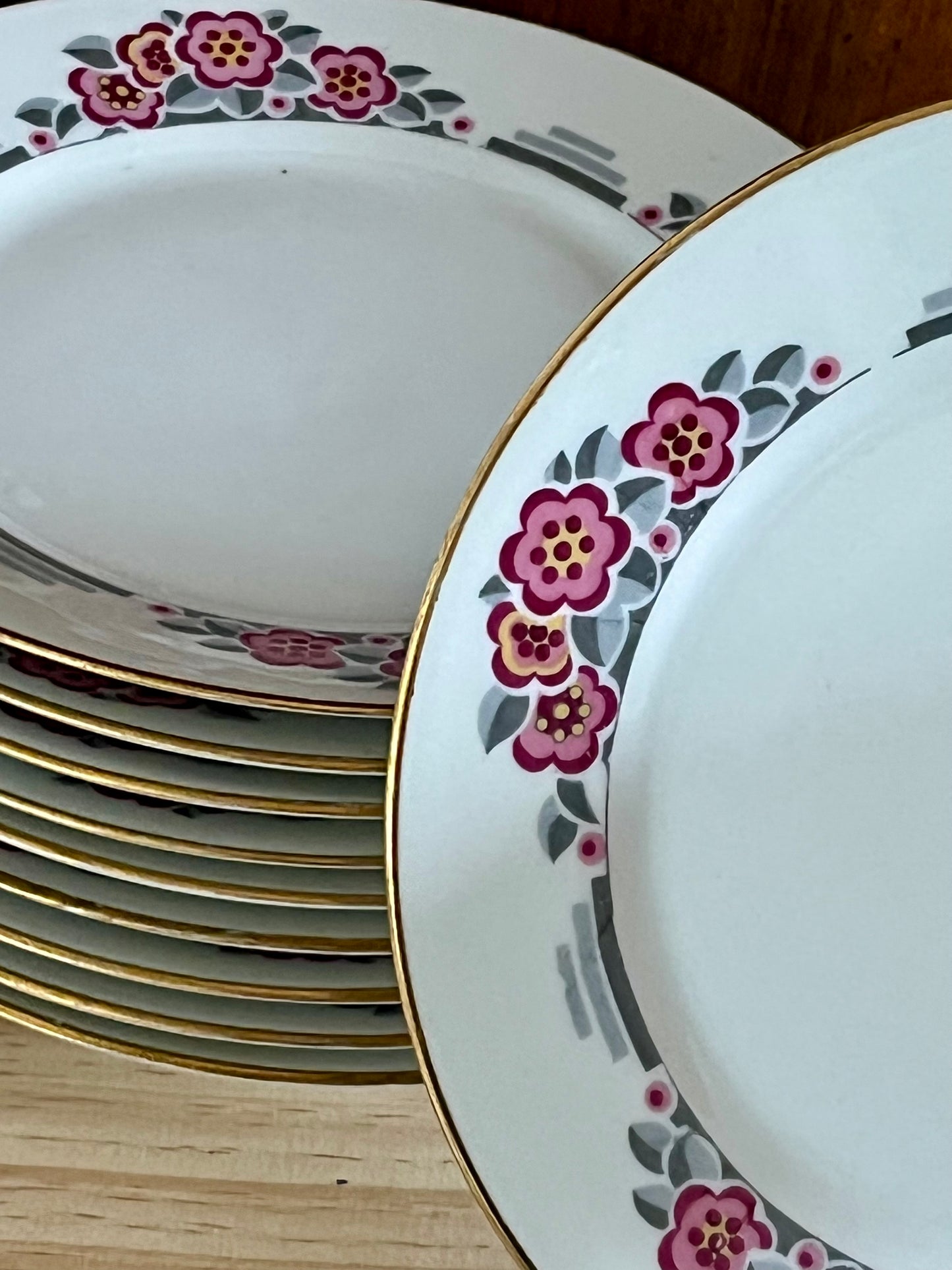 Lot d’assiettes à dessert - occasion