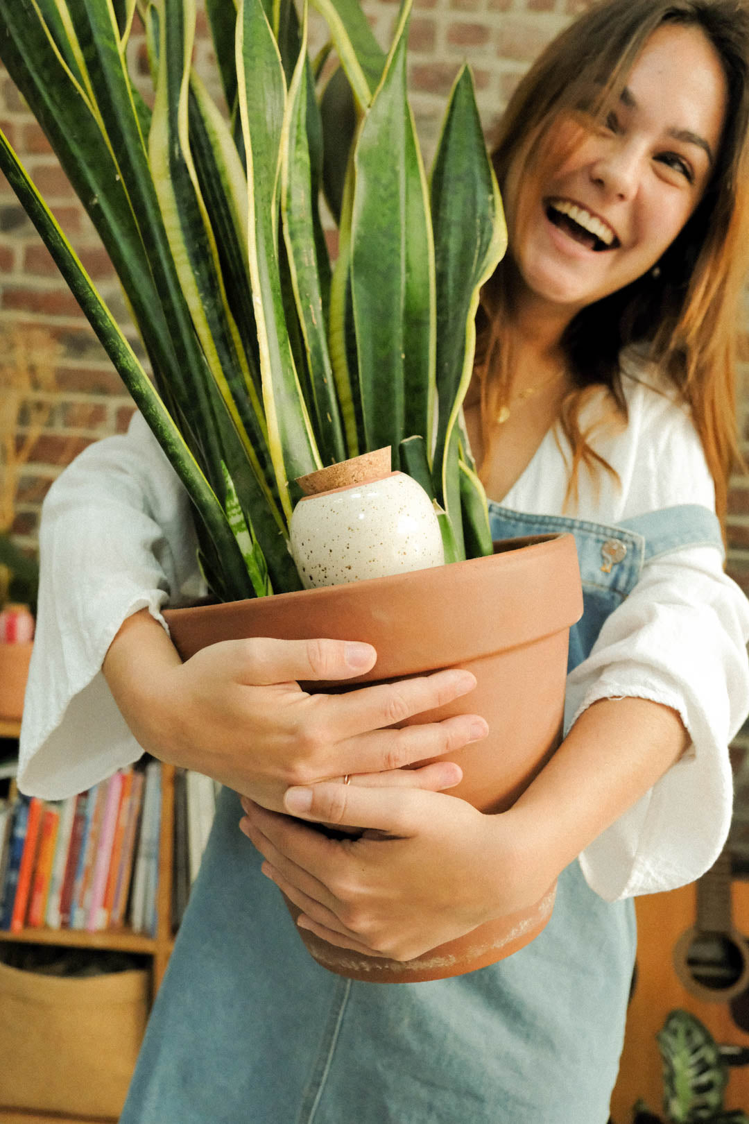 Olla - Blanc grainé