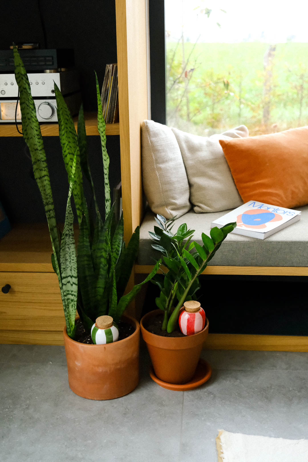 Olla - Rayé rose&rouge