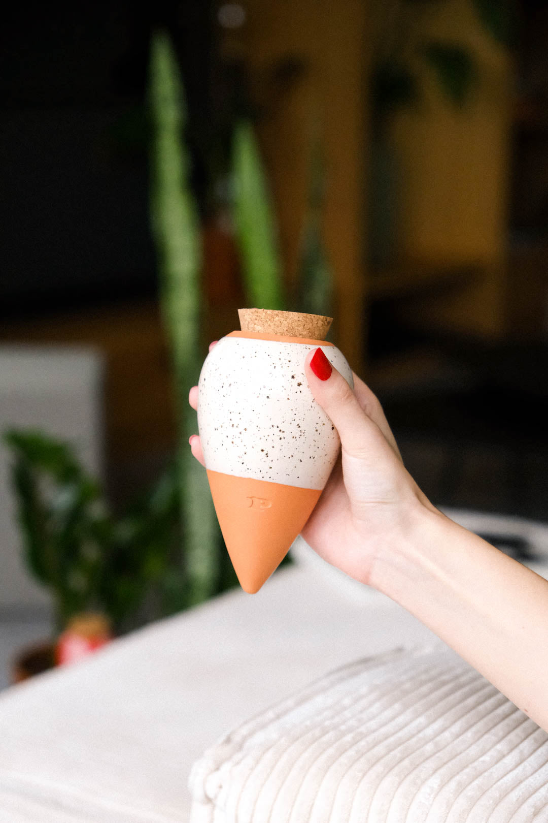 Olla - Blanc grainé