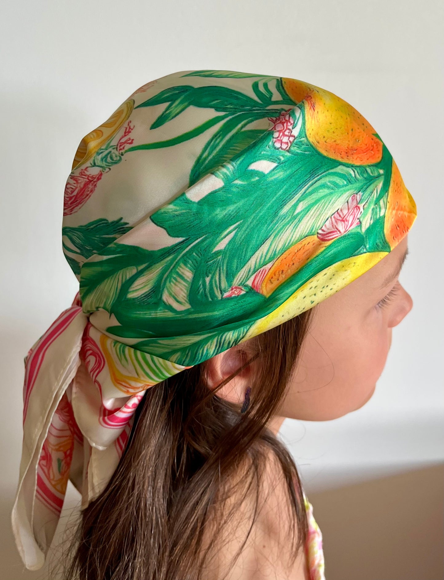 Foulard carré Lemon