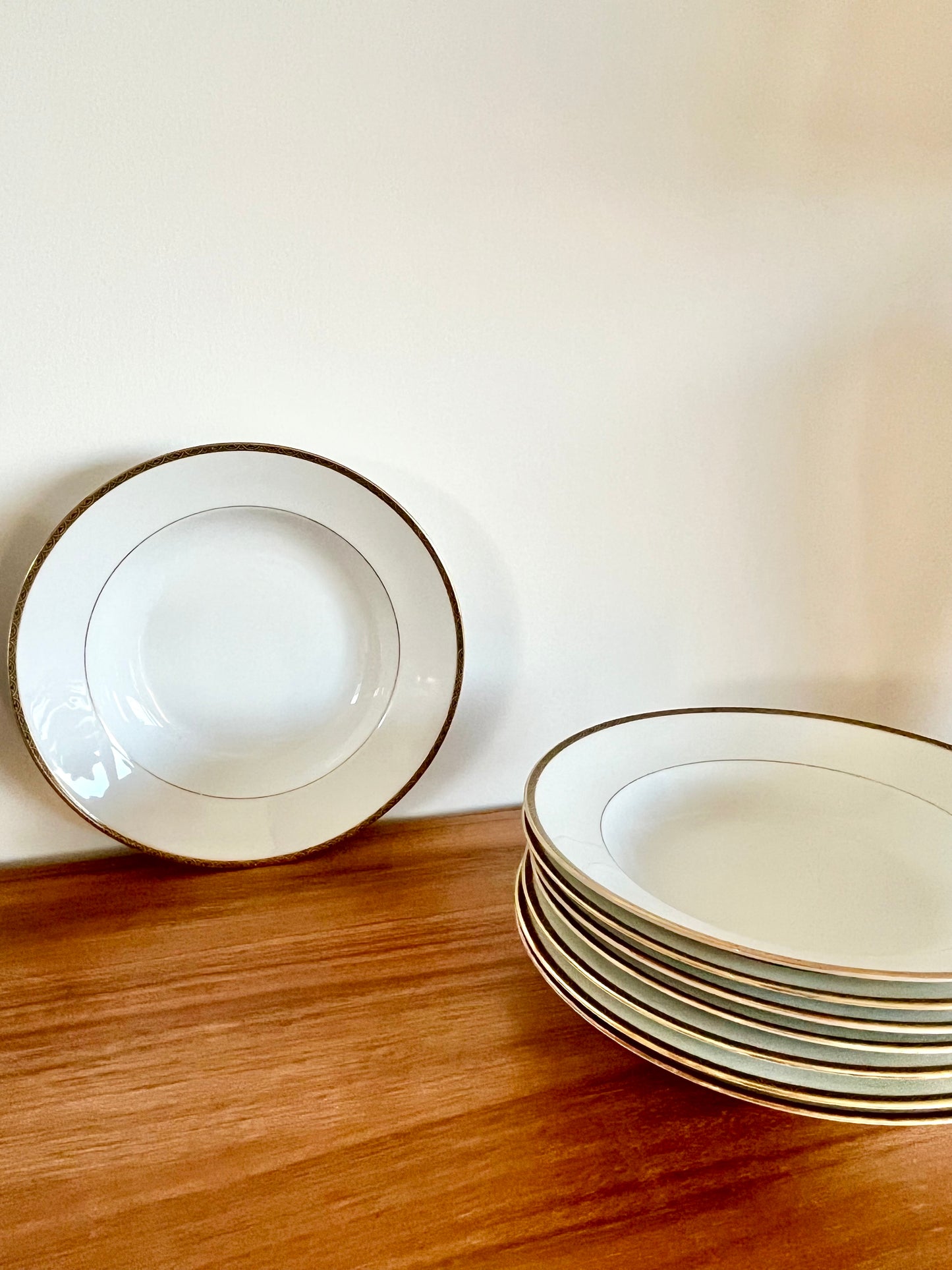 Assiettes creuses – Porcelaine ancienne Königszelt (lot de 8)
