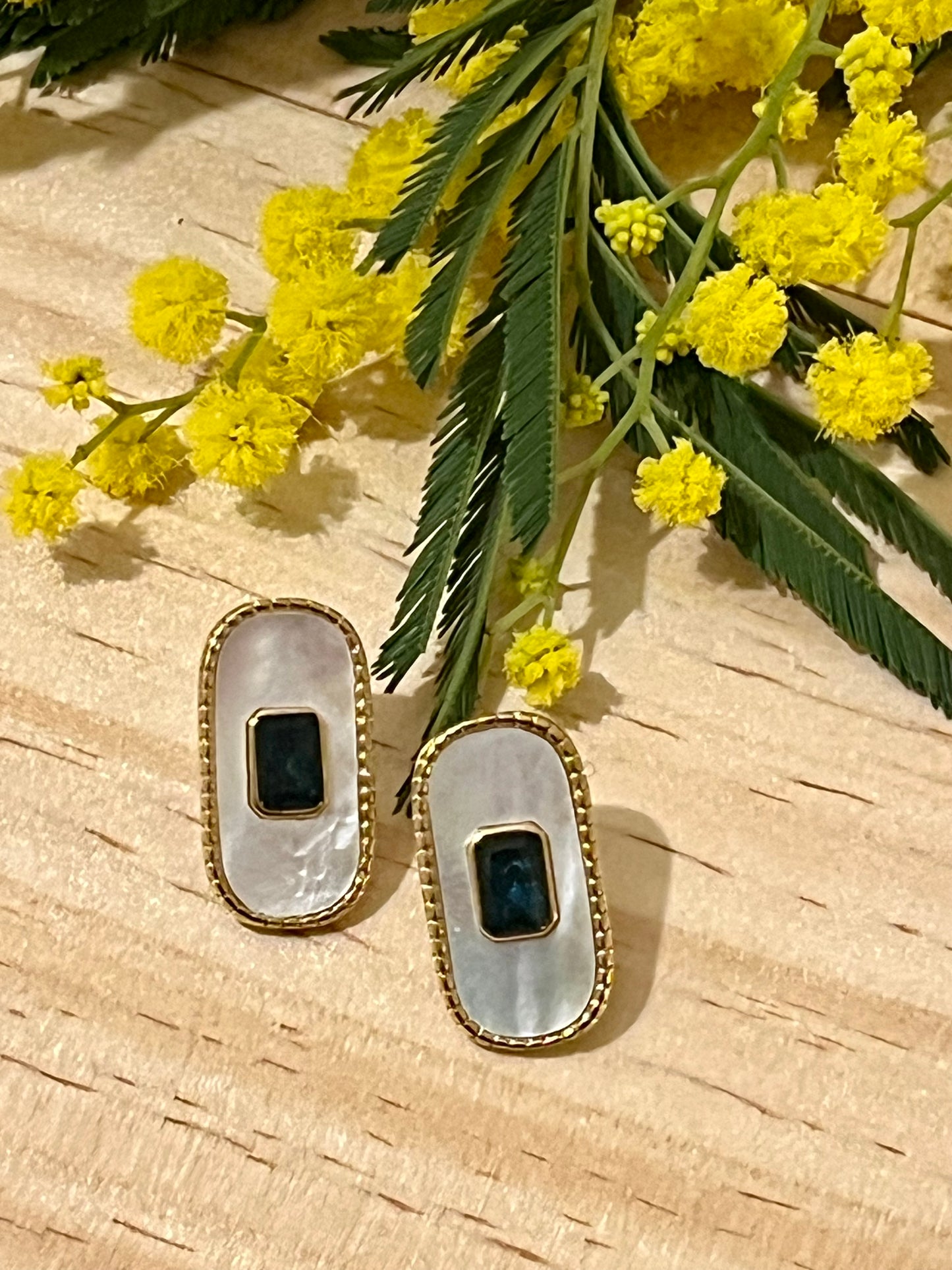 Boucles d’oreilles Pétales