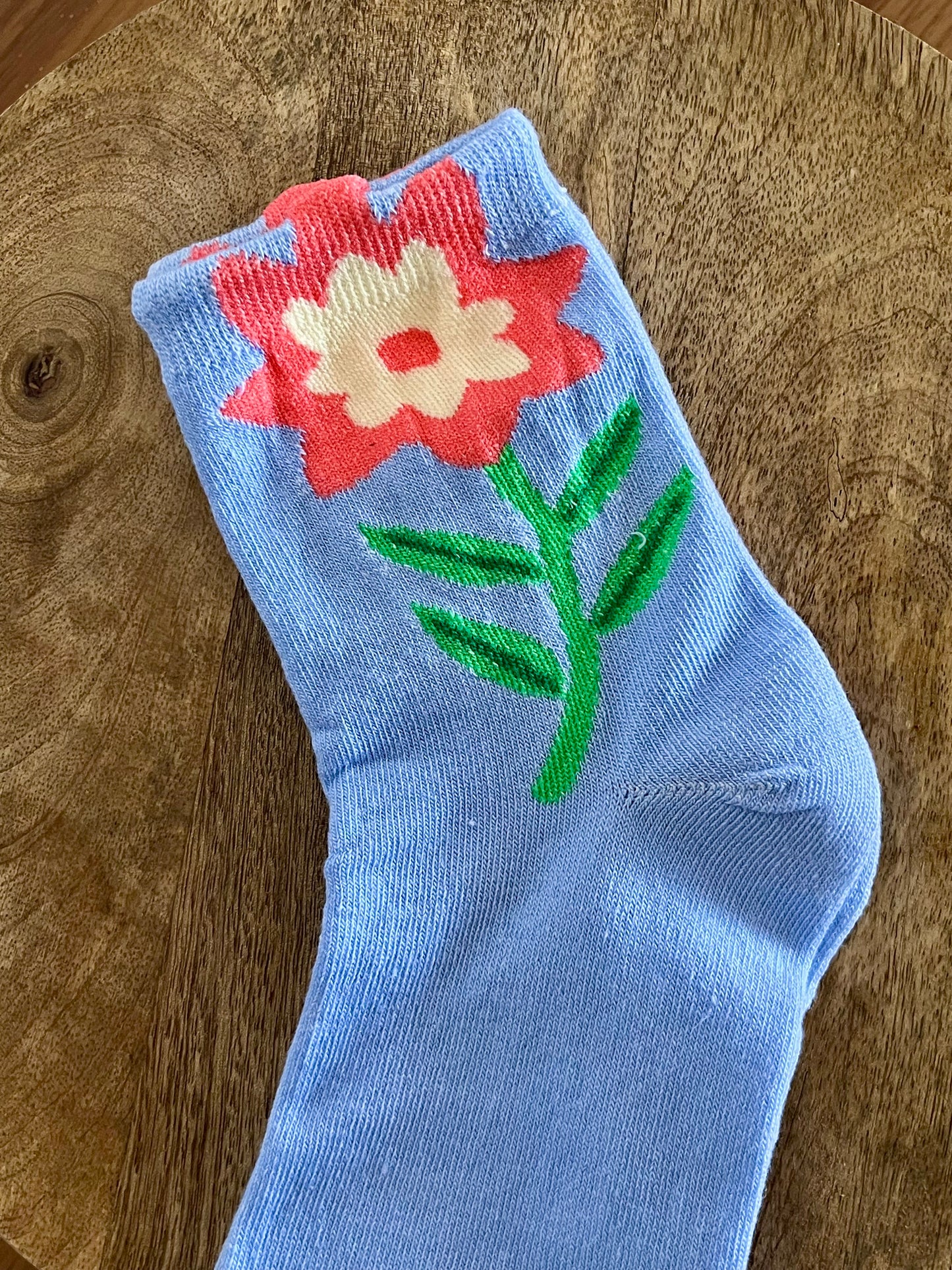 Chaussettes Fleurs