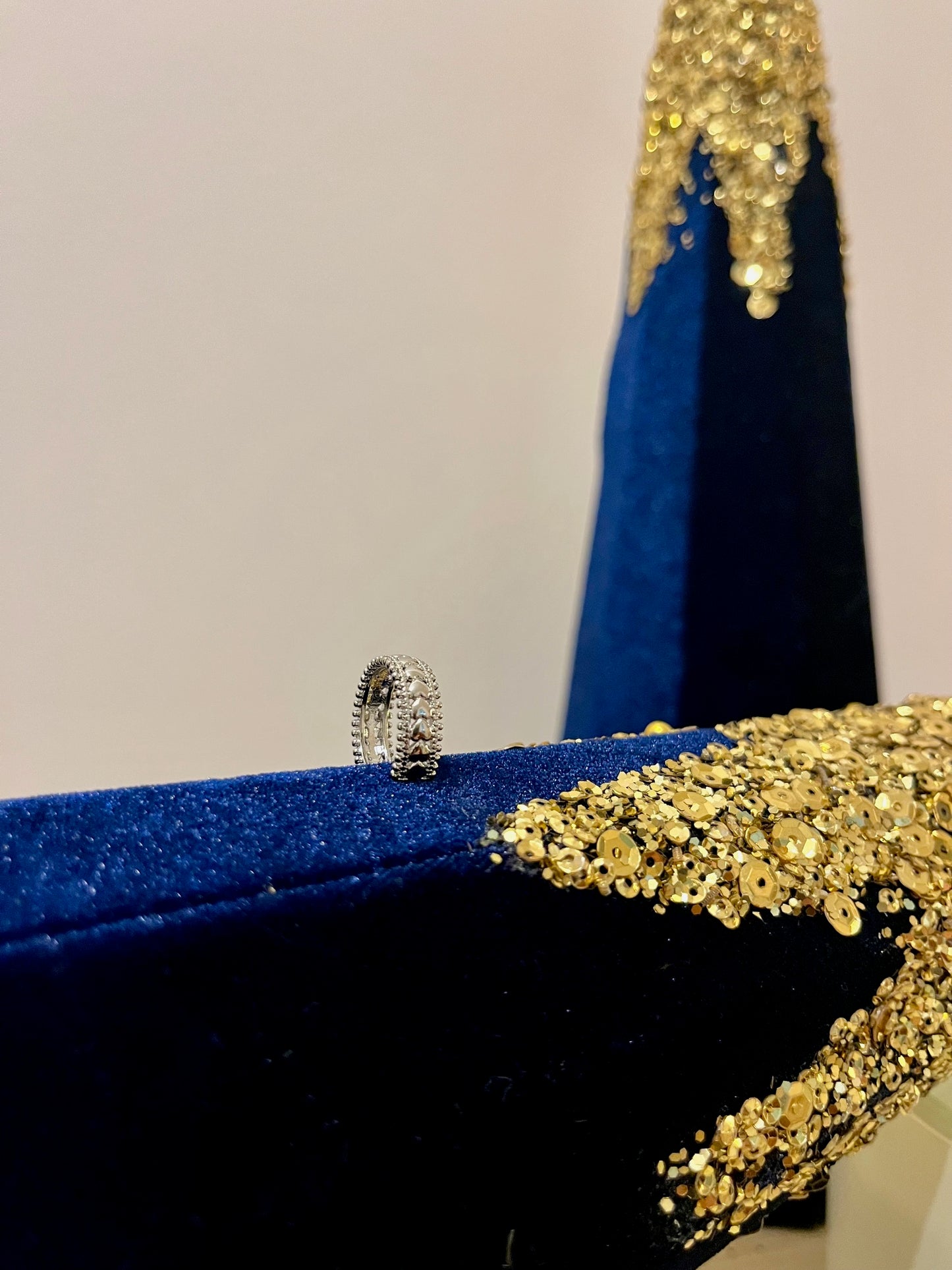 Earcuff argentée My Heart