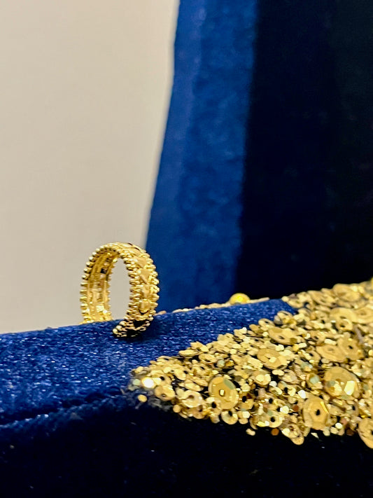 Earcuff dorée My Heart