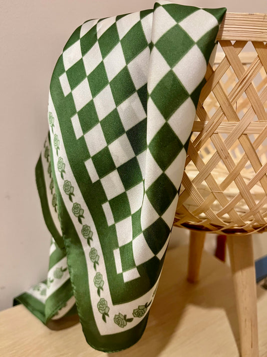 Bandana Carré olive