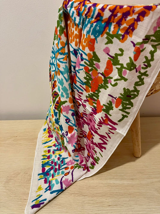 Bandana Carré flower