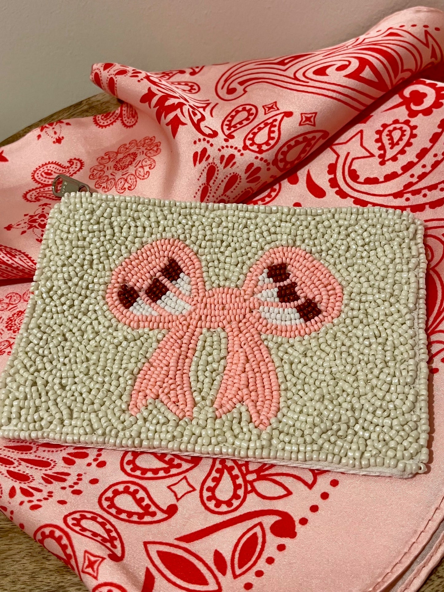 Pochette perles