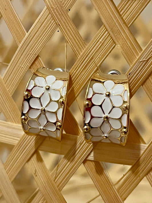 Boucles d'oreilles Petite fleur