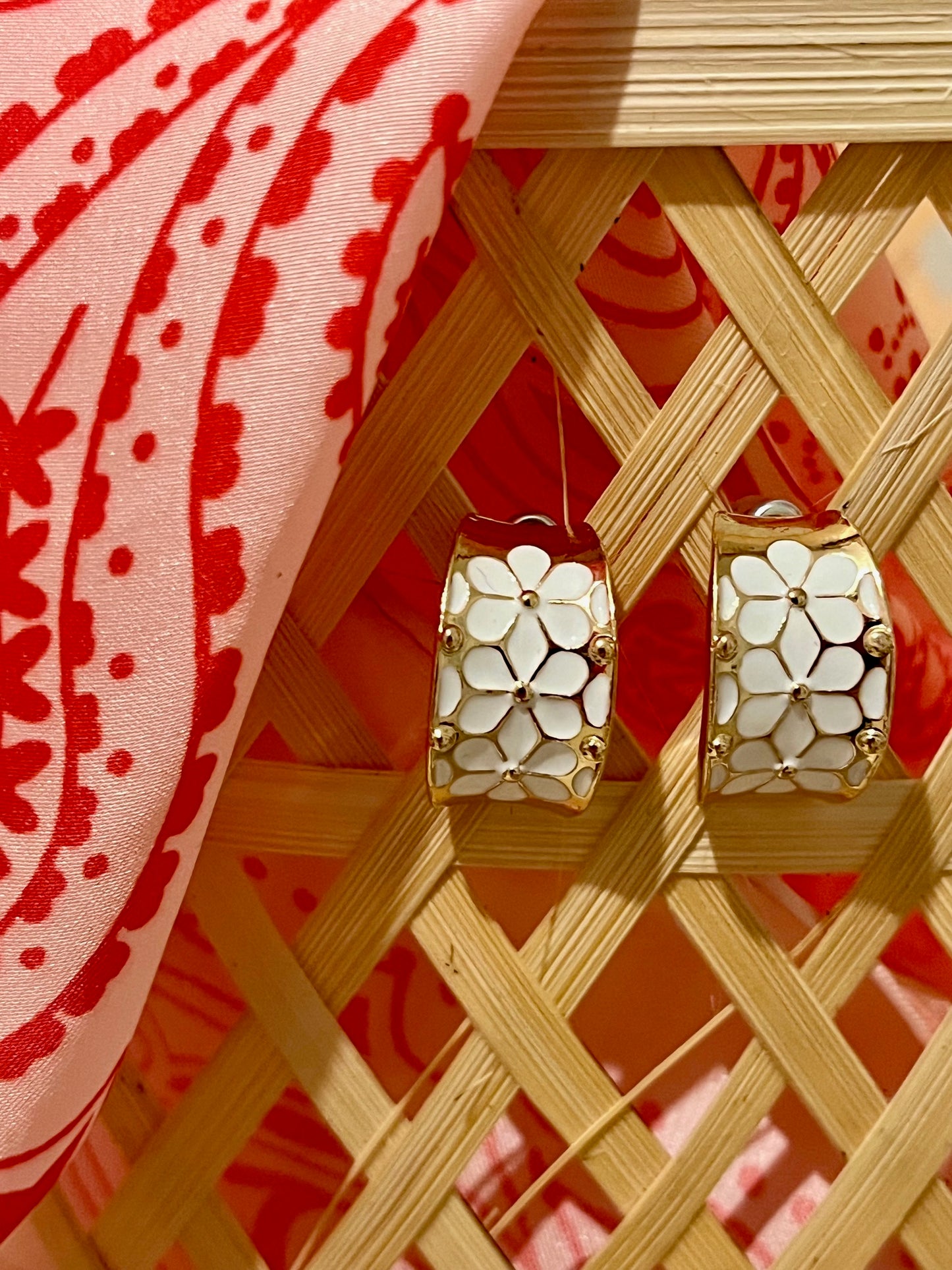 Boucles d'oreilles Petite fleur