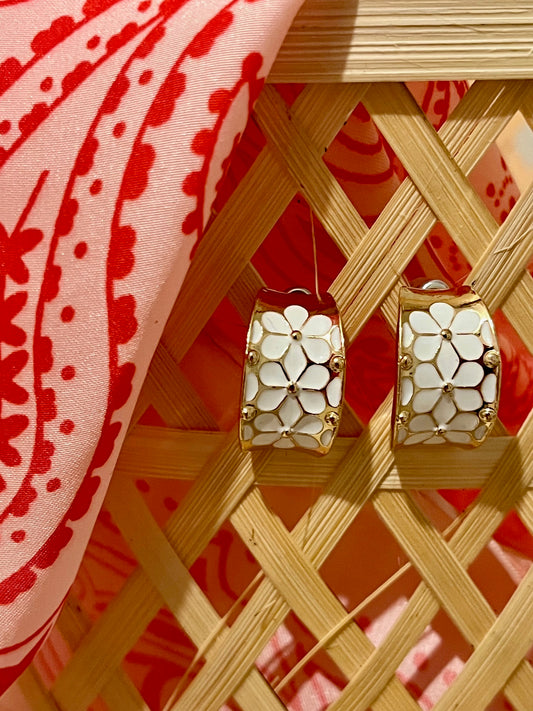Boucles d'oreilles Petite fleur