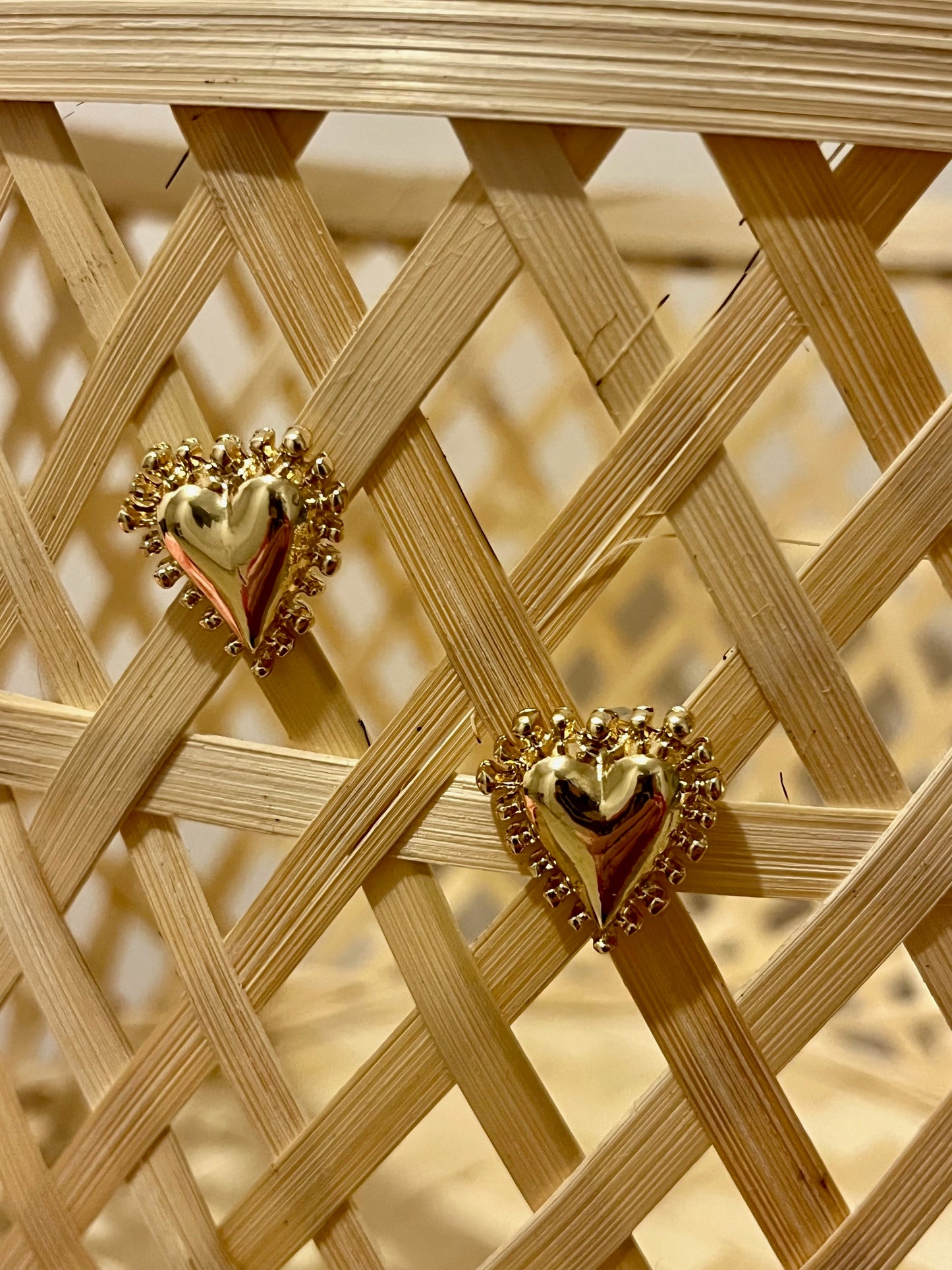 Boucles d'oreilles Joli coeur