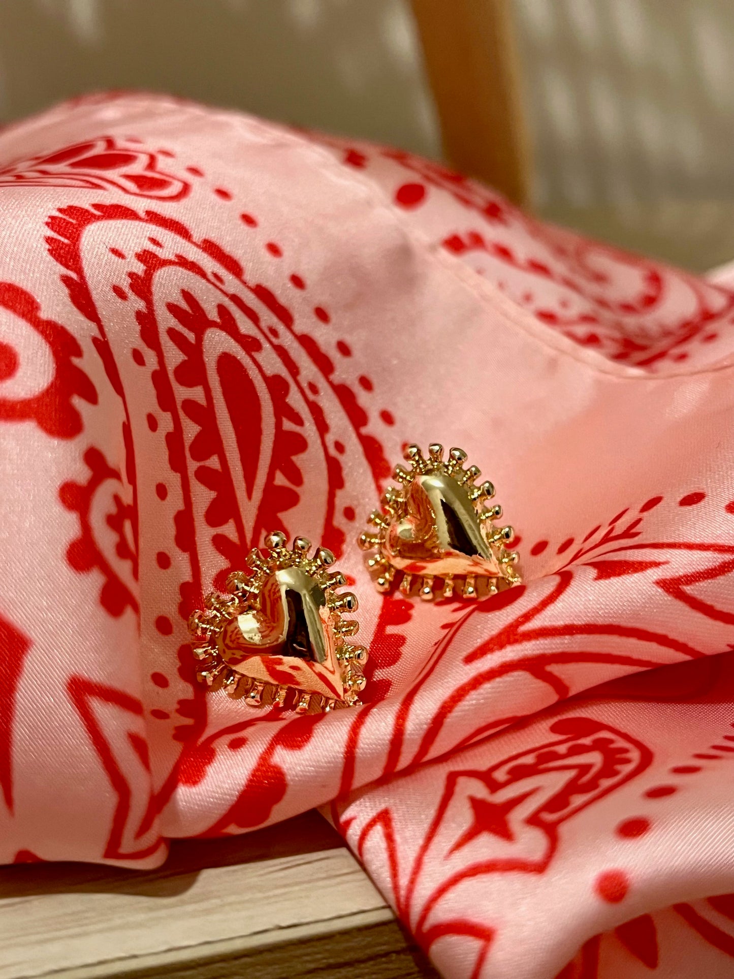 Boucles d'oreilles Joli coeur